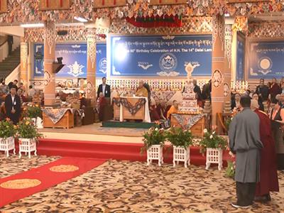 Dalai Lama attends prayers at Dharamshala ahead of 90th birthday