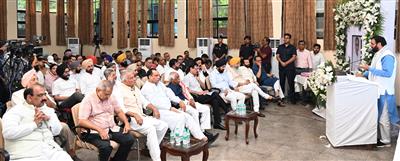 Chief Minister Nayab Singh Saini expresses condolences on the demise of former Gujarat Chief Minister  Sh. Vijay Rupani