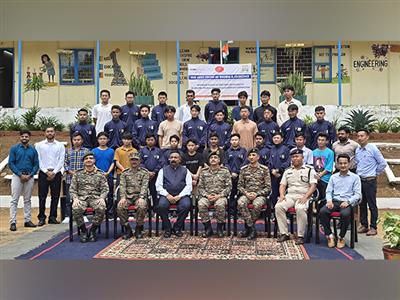 Indian Army's Spear Corps felicitate 44 students who cleared NEET, JEE after undergoing training in Red Shield Centre for Excellence and Wellness