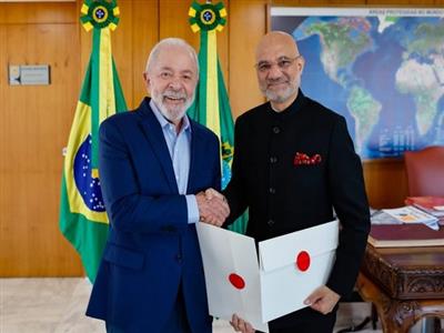 Indian envoy, Brazil's President discuss deepening bilateral strategic partnership, PM Modi's visit