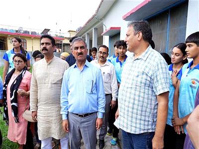 CM announces CBSE School, better facilities for girls sports hostel in Sarkaghat