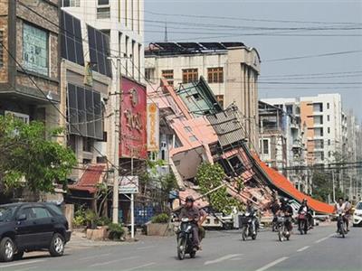Earthquake of 4.1 magnitude strikes Myanmar