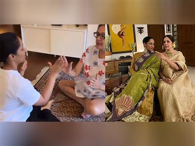 WATCH: Check out how Masaba Gupta, Neena Gupta are 'entertaining' Matara