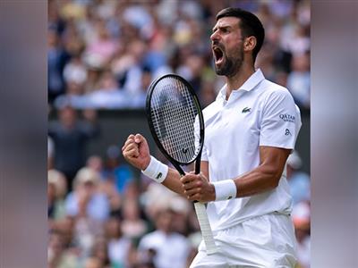 Wimbledon: Djokovic resists De Minaur challenge to storm into quarter-finals