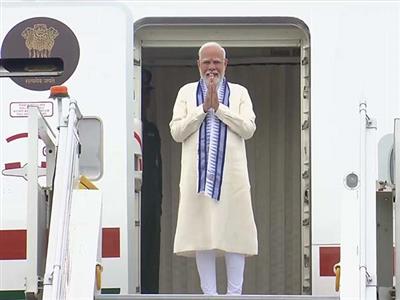 PM Modi returns to India after five-nation tour, participation at 17th BRICS Summit