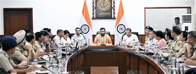 CM Chairs High-Level Meeting on Law and Order, reviews Statewide Crime Situation, issues Strict Directives