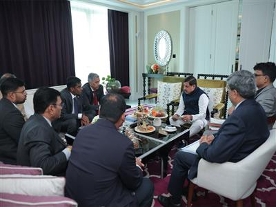 On Day 2 of Dubai visit, Madhya Pradesh CM attends breakfast brief by Indian Consul General