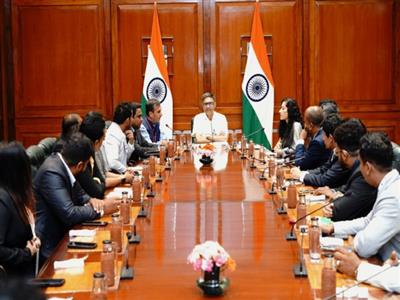 24-member delegation of young Lankan leaders from 14 parties meets Foreign Secy Vikram Misri to 'deepen' India-Sri Lanka ties