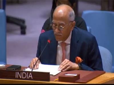 India reaffirms commitment to peace at UNSC, slams Pakistan for cross-border terrorism