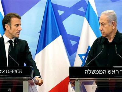 Israeli leaders condemn Macron's move to recognize Palestinian state as 