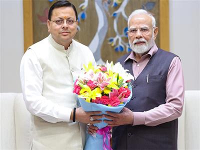 Uttarakhand CM Dhami extends wishes to PM Modi on becoming second-longest serving Prime Minister