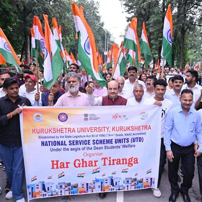 KU VC Urges Students and Faculty to Hoist National Flag at Home