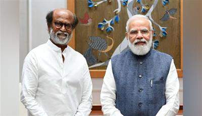 PM Modi congratulates Rajinikanth on completing 50 years in cinema