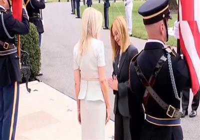 Italian PM Meloni greets US aide with 'namaste'