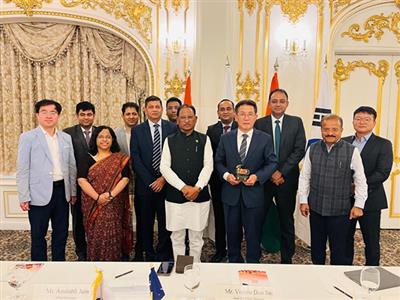 Chhattisgarh CM Vishnu Deo Sai meets ATCA officials in Seoul to promote investments
