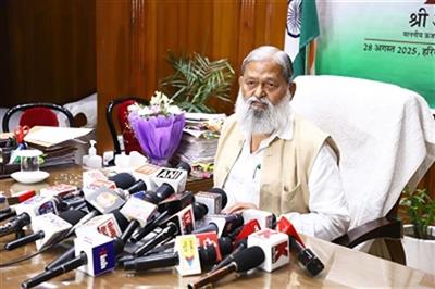 All govts are alert to deal with losses caused by floods and cloudbursts: Anil Vij