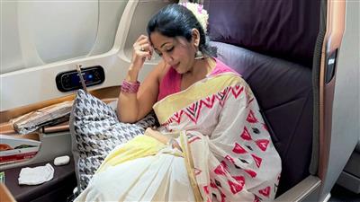 Malayalam actress Navya Nair claims she was fined over Rs 1 lakh for carrying Jasmine flowers in Australia
