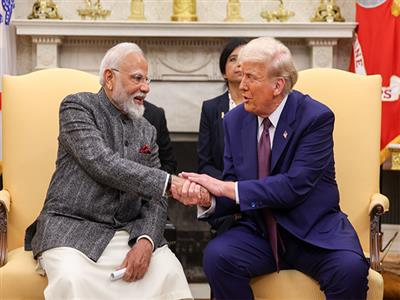 President Donald Trump reposts PM Modi's 