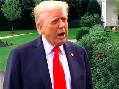 Trump vows justice for Charlie Kirk, calls shooter 