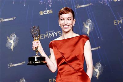 Britt Lower honored with Emmy for Best Lead Actress in Drama Series