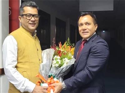 MoS Margherita lands in Papua New Guinea to attend I-Day celebrations