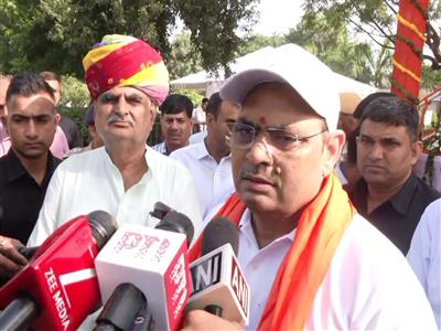 Rajasthan CM wishes PM Modi on his 75th birthday, takes part in 'Seva Pakhwada'