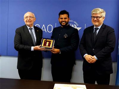 Union Minister Ram Mohan Naidu represents India at ICAO General Assembly in Montreal
