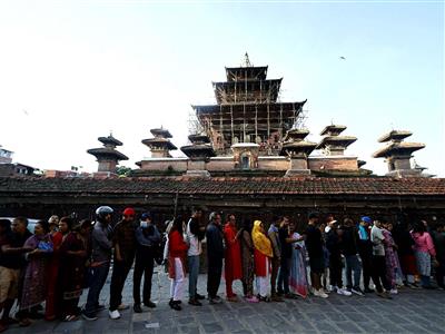 Nepal's Taleju Bhawani temple open doors for the year, sacrifice for Dashain enters final day