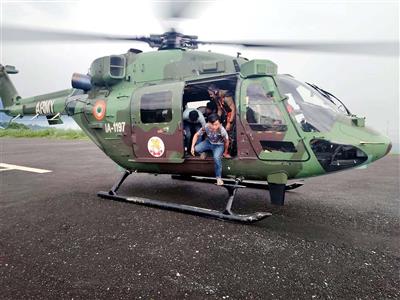 Indian Army rescues civilians in flood-hit Bhutan amid challenging conditions