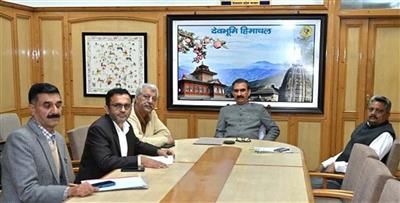 Himachal : CM reviews Rs. 145Cr utility duct project in Shimla