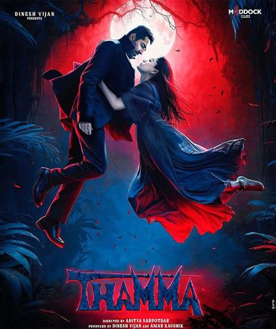 'Thamma' day 1 box office collection: Ayushmann Khurrana, Rashmika Mandanna starrer horror-comedy mints Rs 25 cr