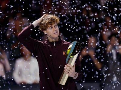 Sinner captures second Vienna title, outclasses Zverev in a physically demanding contest