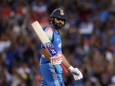 Rohit Sharma receives 'Impact Player of the Series' award following Sydney ODI ton