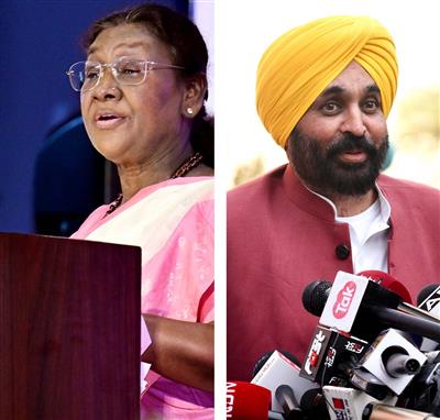 Punjab CM to meet President, invite her to 350th martyrdom day of Sri Guru Tegh Bahadur