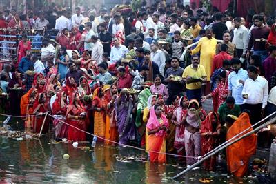 Chhath concludes in Nepal with offerings to rising sun