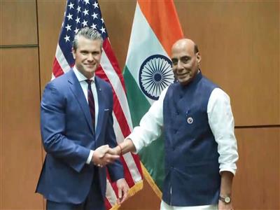 Rajnath Singh holds key meeting with US Secretary of War Pete Hegseth in Kuala Lumpur