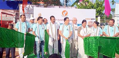 Rashtriya Ekta Diwas rally held at Astabal Ground to mark Sardar Vallabhbhai Patel's 150th birth anniversary