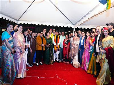 Uttarakhand CM Pushkar Singh Dhami felicitates prominent artists at Igas Bagwal festival celebrations