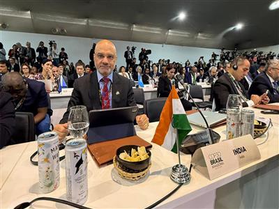 Indian envoy represents PM Modi at World Leaders' Summit ahead of COP30 in Brazil