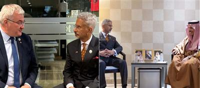 EAM Jaishankar meets Saudi, Ukrainian counterparts on sidelines of G7 Foreign Ministers' Meeting