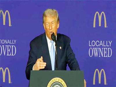 Trump says inflation back to 