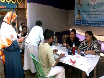 West Bengal: SIR conducted in Kolkata's Gulshan Colony nears completion