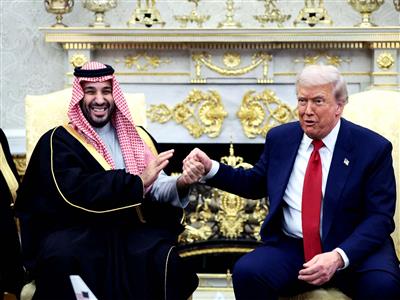 The many times Trump echoed Saudi Crown Prince Khashoggi's denials