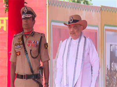 Amit Shah pays tribute to BSF Jawans on 61st Raising Day in Gujarat, praises their sacrifice