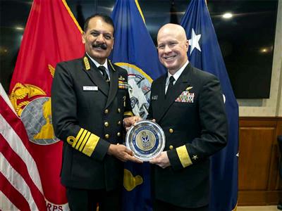 India, US boost naval cooperation as Admiral Tripathi concludes Washington visit