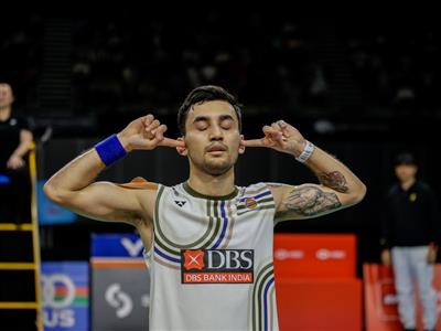 Lakshya Sen beats Yushi Tanaka to lift Australian Open
