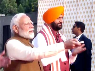 PM Modi inaugurates 'Panchjanya', takes immersive tour of Mahabharata Anubhav Kendra in Kurukshetra