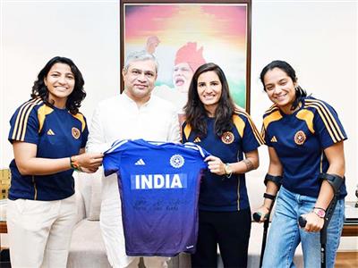 Ministry of Railways gives special promotions to Sneh Rana, Renuka Singh, Pratika Rawal