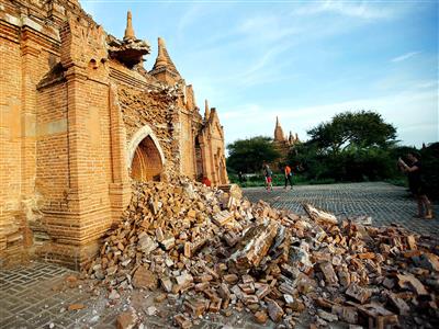 Earthquake of magnitude 3.7 strikes Myanmar