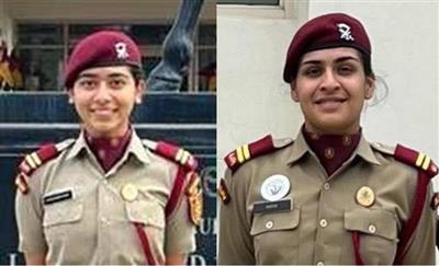 Two Mohali girls commissioned as flying officers in Indian Air Force
